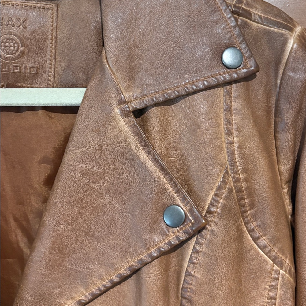 Light Brown Max Studio Jacket Size Small - image 5